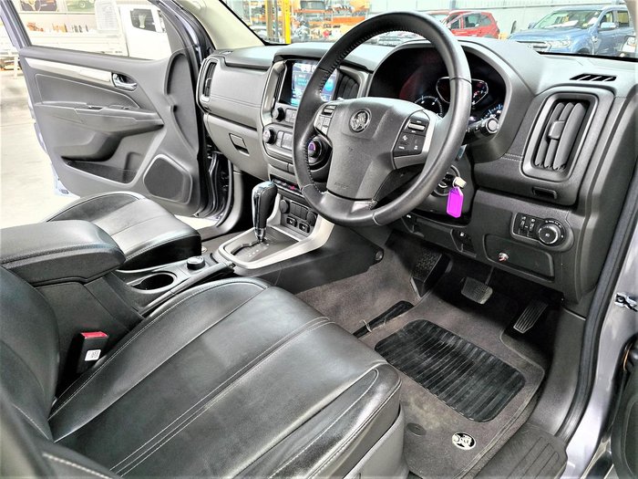 2017 Holden Colorado Z71 RG MY17 4X4 Dual Range Satin Steel Grey