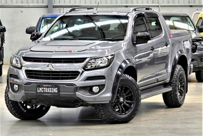 2017 Holden Colorado Z71 RG MY17 4X4 Dual Range Satin Steel Grey