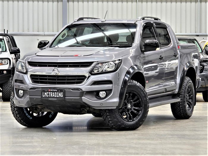 2017 Holden Colorado Z71 RG MY17 4X4 Dual Range Satin Steel Grey