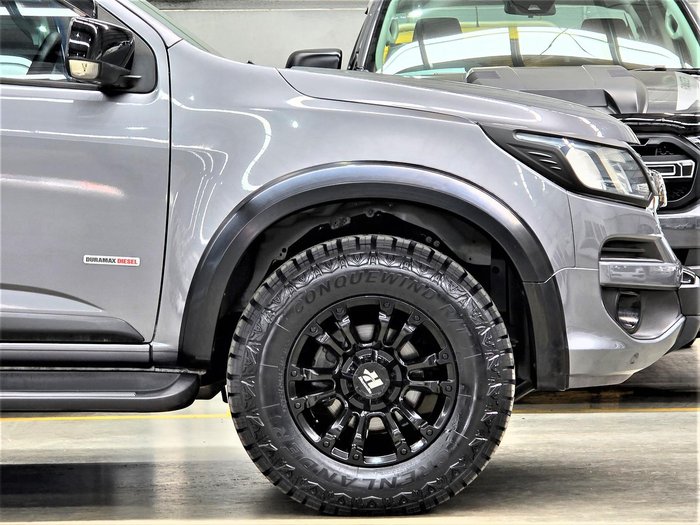 2017 Holden Colorado Z71 RG MY17 4X4 Dual Range Satin Steel Grey