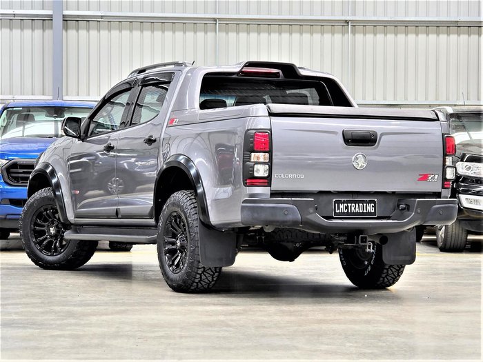 2017 Holden Colorado Z71 RG MY17 4X4 Dual Range Satin Steel Grey
