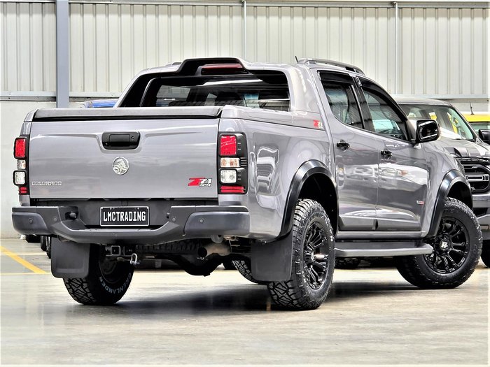 2017 Holden Colorado Z71 RG MY17 4X4 Dual Range Satin Steel Grey