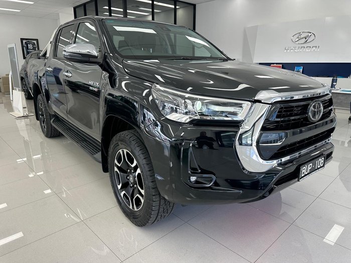 2021 Toyota Hilux SR5 GUN126R 4X4 Dual Range Eclipse Black