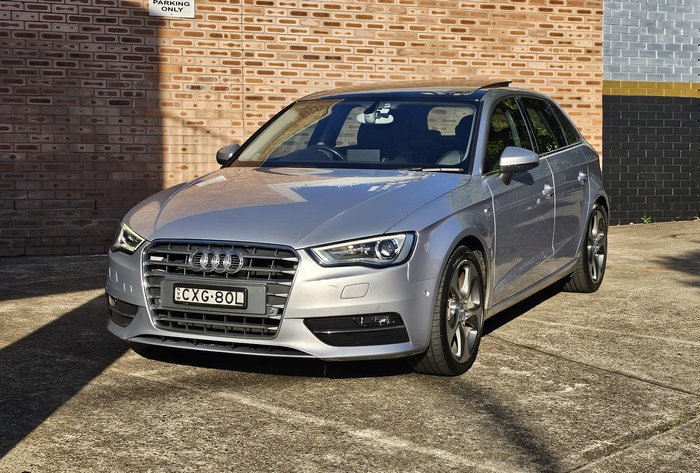 2015 Audi A3 Ambition 8V MY15 Florett Silver