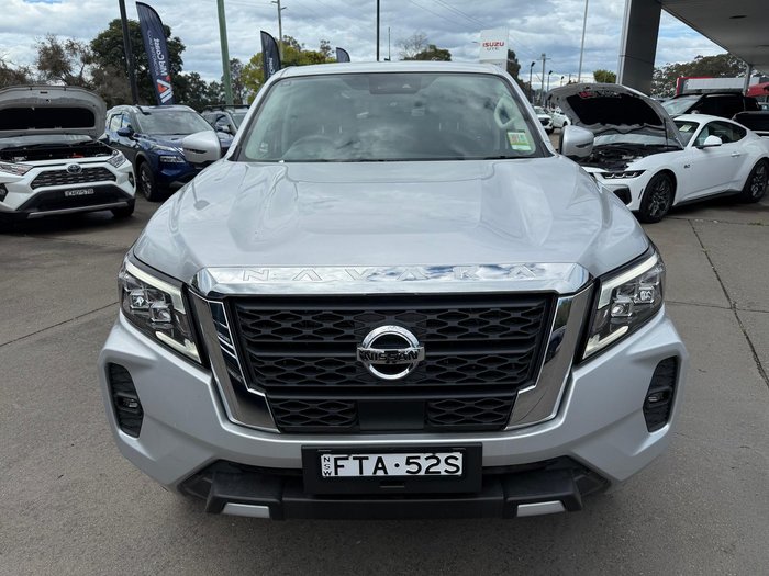 2024 Nissan Navara ST D23 MY24 4X4 Dual Range Brilliant Silver