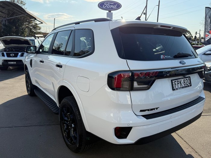 2025 Ford Everest Sport MY25.25 4X4 Dual Range Arctic White