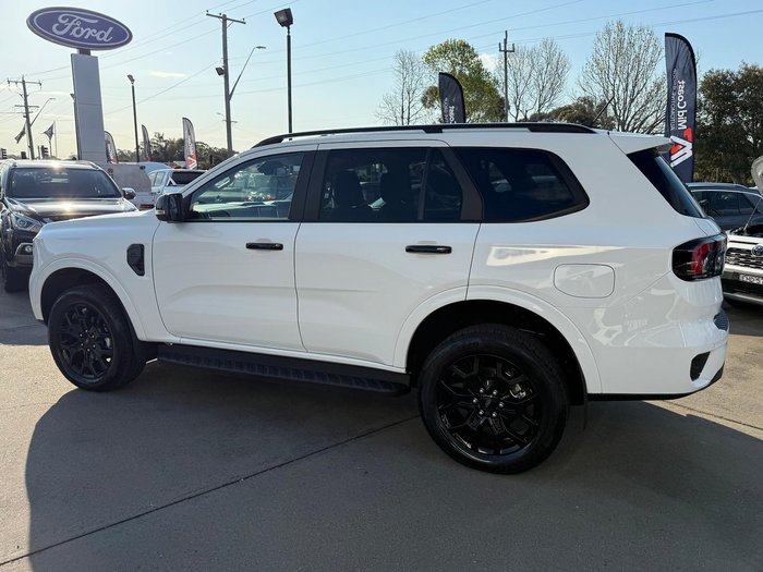 2025 Ford Everest Sport MY25.25 4X4 Dual Range Arctic White