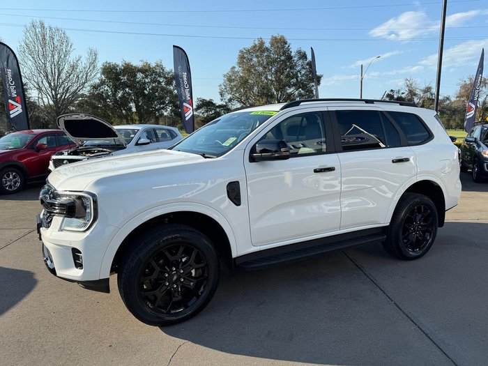 2025 Ford Everest Sport MY25.25 4X4 Dual Range Arctic White