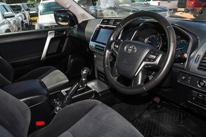 2019 Toyota Landcruiser Prado GXL GDJ150R 4X4 Dual Range Glacier White