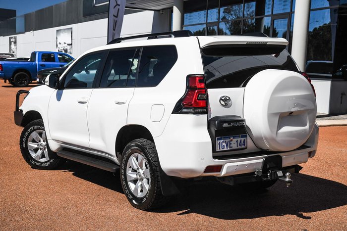 2019 Toyota Landcruiser Prado GXL GDJ150R 4X4 Dual Range Glacier White