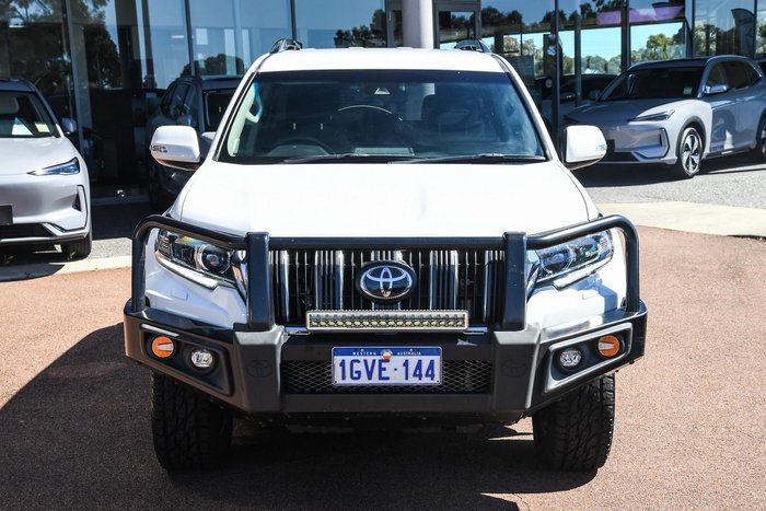 2019 Toyota Landcruiser Prado GXL GDJ150R 4X4 Dual Range Glacier White