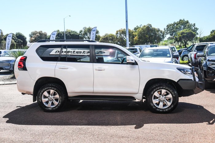 2019 Toyota Landcruiser Prado GXL GDJ150R 4X4 Dual Range Glacier White