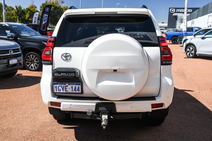 2019 Toyota Landcruiser Prado GXL GDJ150R 4X4 Dual Range Glacier White