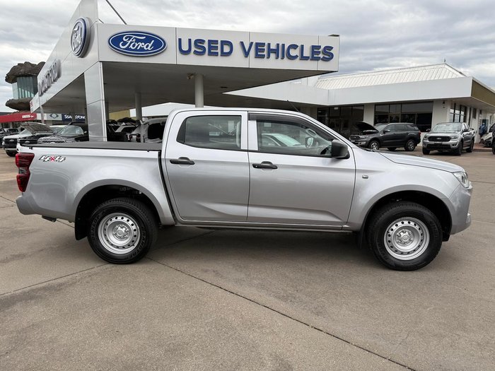 2023 Isuzu D-MAX SX MY23 4X4 Dual Range Mercury Silver