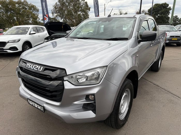 2023 Isuzu D-MAX SX MY23 4X4 Dual Range Mercury Silver