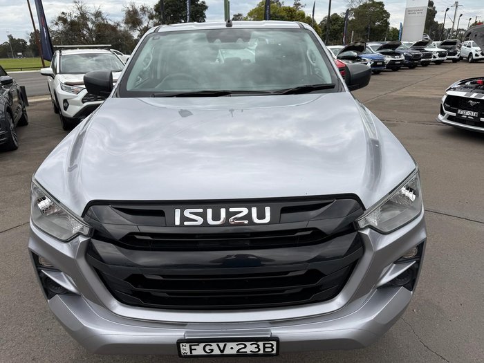 2023 Isuzu D-MAX SX MY23 4X4 Dual Range Mercury Silver