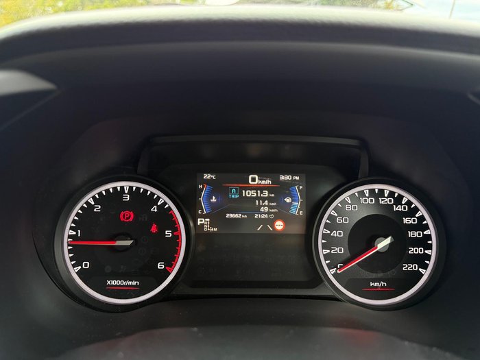 2023 Isuzu D-MAX SX MY23 4X4 Dual Range Mercury Silver