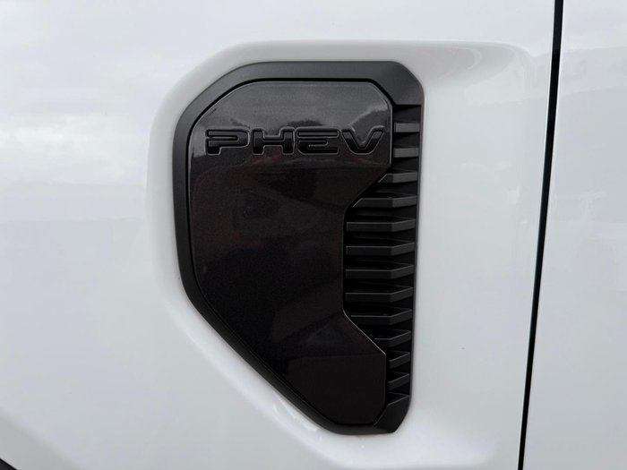 2025 Ford Ranger PHEV Wildtrak MY25.75 Four Wheel Drive Frozen White