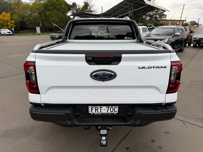 2025 Ford Ranger PHEV Wildtrak MY25.75 Four Wheel Drive Frozen White