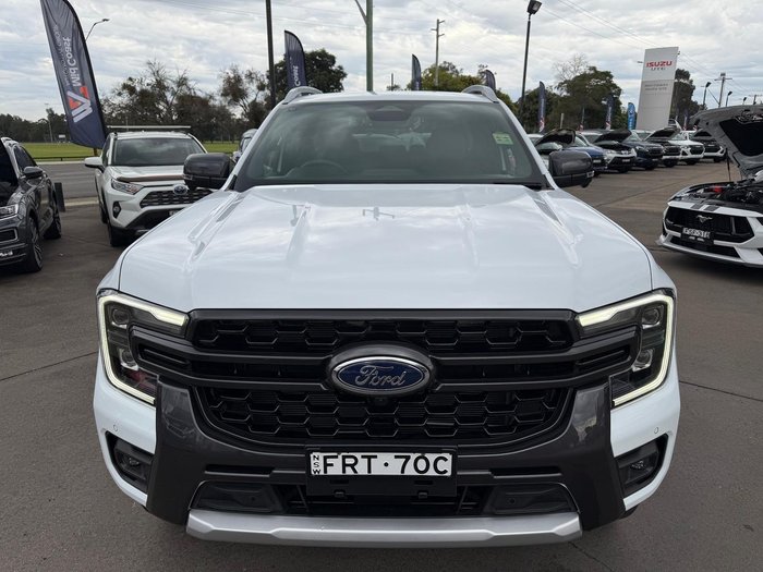 2025 Ford Ranger PHEV Wildtrak MY25.75 Four Wheel Drive Frozen White
