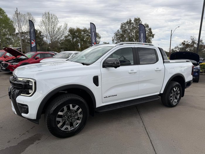 2025 Ford Ranger PHEV Wildtrak MY25.75 Four Wheel Drive Frozen White