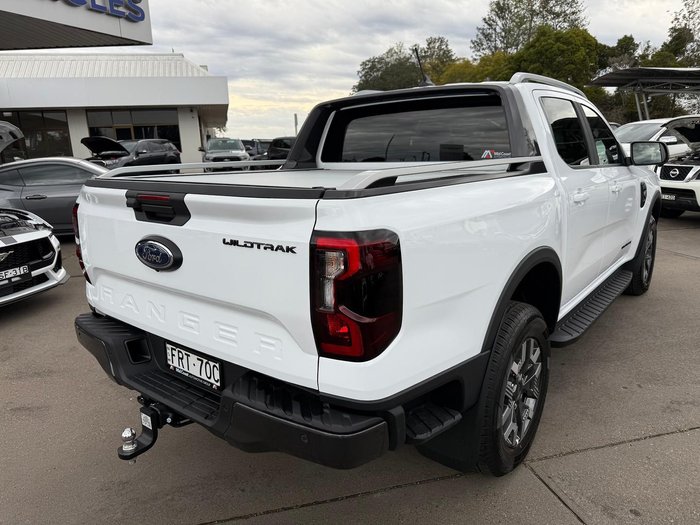 2025 Ford Ranger PHEV Wildtrak MY25.75 Four Wheel Drive Frozen White