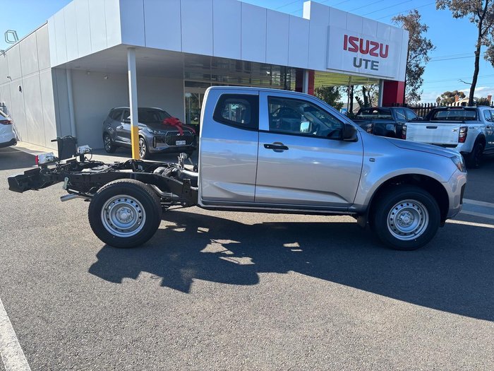 2025 Isuzu D-MAX SX MY24 4X4 Dual Range Mercury Silver