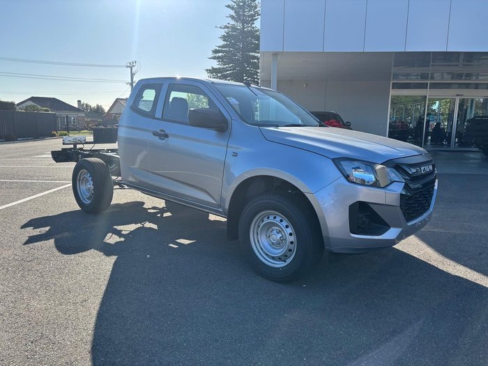 2025 Isuzu D-MAX SX MY24 4X4 Dual Range Mercury Silver