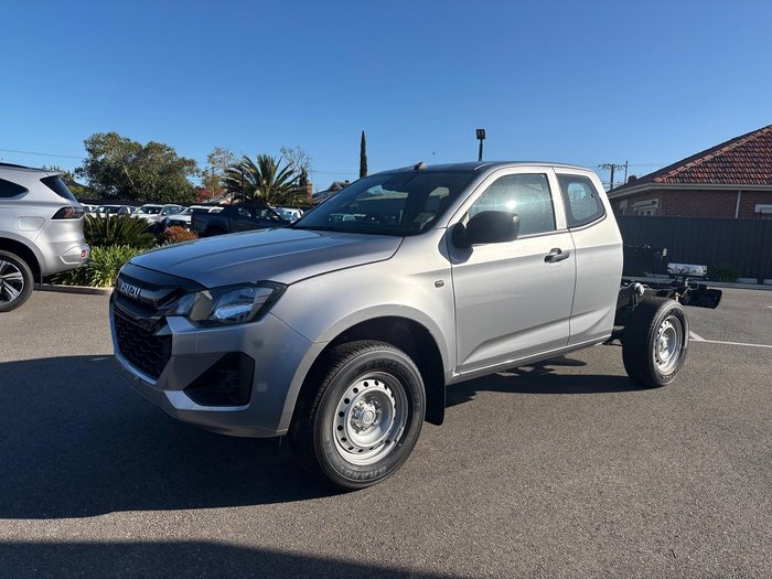 2025 Isuzu D-MAX SX MY24 4X4 Dual Range Mercury Silver