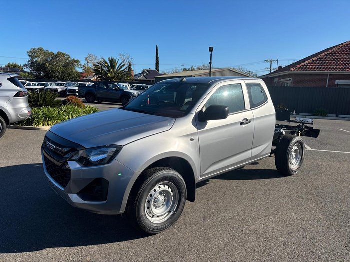 2025 Isuzu D-MAX SX MY24 4X4 Dual Range Mercury Silver