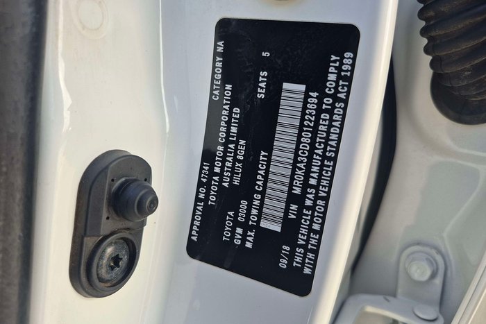 2018 Toyota Hilux SR