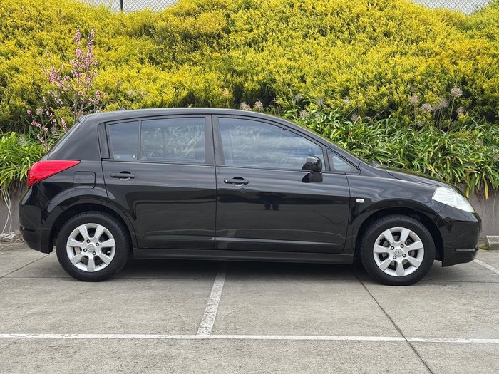 2009 Nissan Tiida ST-L C11 MY07 Cosmic Black