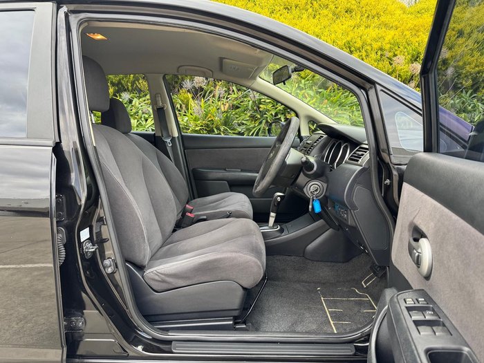 2009 Nissan Tiida ST-L C11 MY07 Cosmic Black