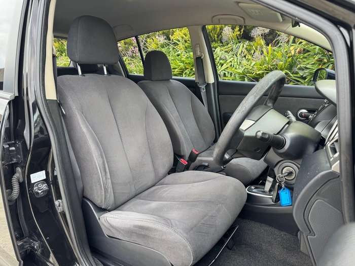2009 Nissan Tiida ST-L C11 MY07 Cosmic Black