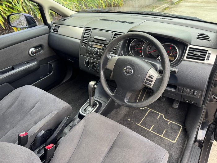 2009 Nissan Tiida ST-L C11 MY07 Cosmic Black