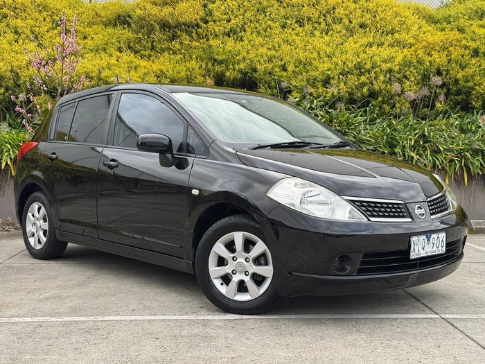 2009 Nissan Tiida ST-L C11 MY07 Cosmic Black