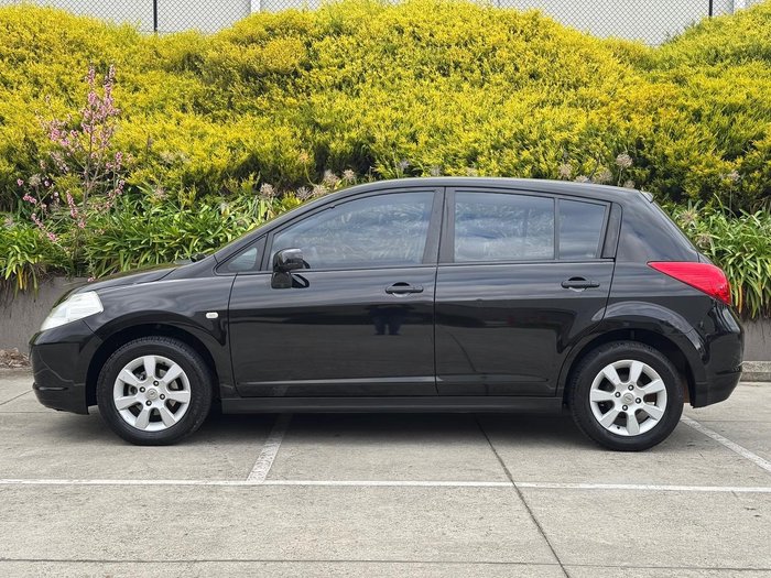 2009 Nissan Tiida ST-L C11 MY07 Cosmic Black
