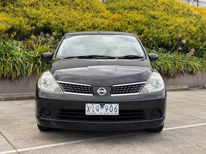 2009 Nissan Tiida ST-L C11 MY07 Cosmic Black