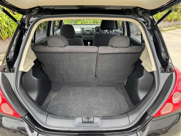 2009 Nissan Tiida ST-L C11 MY07 Cosmic Black