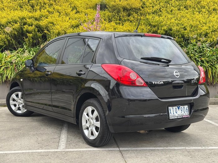 2009 Nissan Tiida ST-L C11 MY07 Cosmic Black