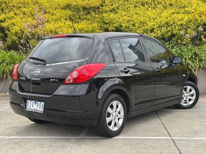 2009 Nissan Tiida ST-L C11 MY07 Cosmic Black
