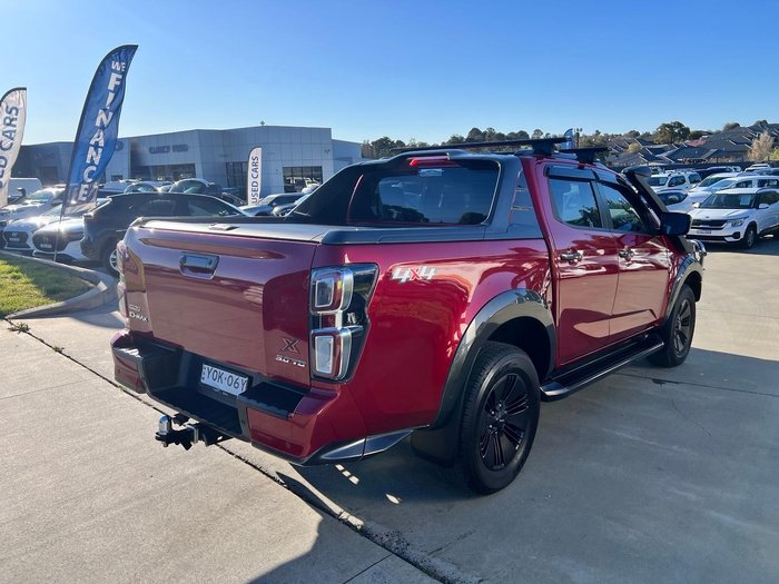 2021 Isuzu D-MAX X-TERRAIN MY21 4X4 Dual Range Magnetic Red