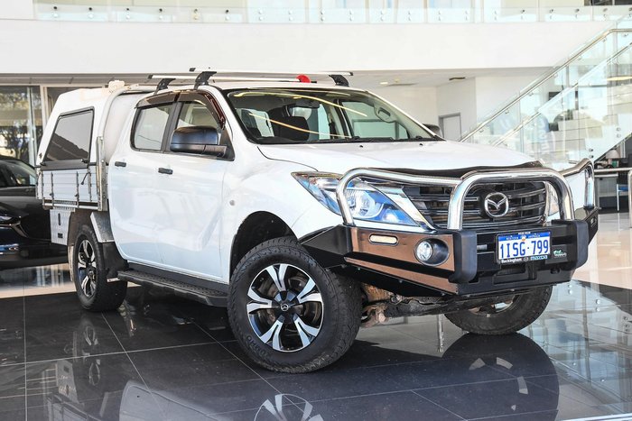 2018 Mazda BT-50 XT UR 4X4 Dual Range Cool White