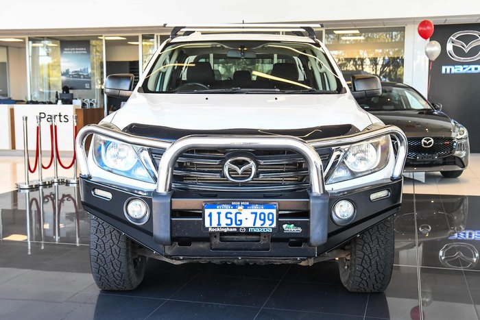 2018 Mazda BT-50 XT UR 4X4 Dual Range Cool White