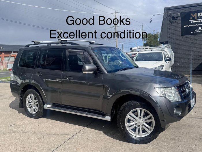 2013 Mitsubishi Pajero VR-X NW MY14 4X4 Graphite Grey