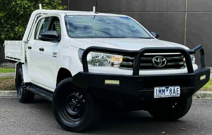 2018 Toyota Hilux SR GUN126R 4X4 Dual Range Glacier White