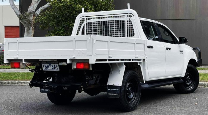 2018 Toyota Hilux SR GUN126R 4X4 Dual Range Glacier White
