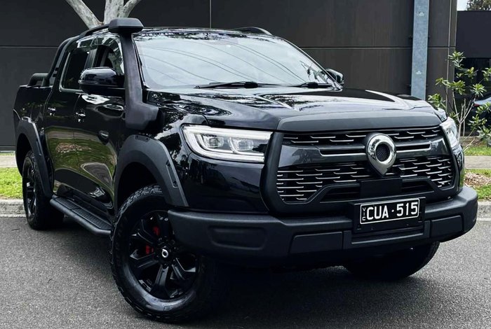 2024 GWM Cannon XSR NPW 4X4 Crystal Black