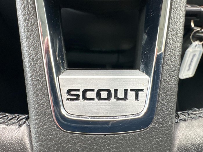 2015 SKODA Octavia Scout Premium 132TSI NE MY15 4X4 Candy White