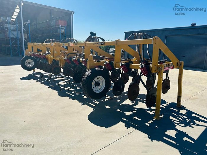 Serafin Rfm Double Disc Linkage Seeder Used